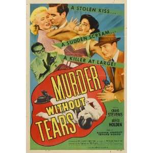  Murder Without Tears (1953) 27 x 40 Movie Poster Style A 