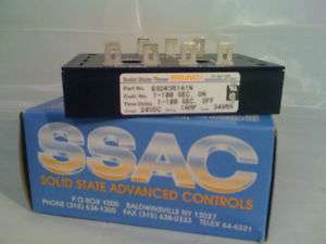 SSAC Solid State Timer Part No. ESDR351A1N  