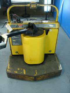 Used YALE 162G 6000 lb ELECTRIC PALLET JACK RIDER only 2900 hrs  
