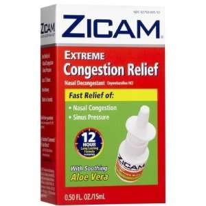  Zicam Extreme Congestion Relief Nasal Gel 0.5oz (Quantity 