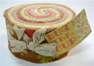Moda FABRIC Jelly Roll ~ BUTTERCUP ~ Fig Tree Quilts  