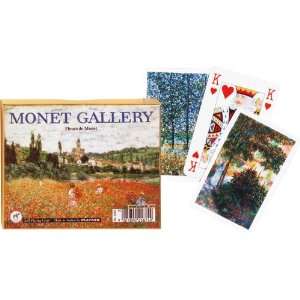  Monet Fleurs   Double Deck Playing Cards Toys & Games