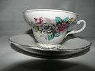   Japanese Imperial Bone China Porcelain Peony Teapot Tea Cup Set Japan