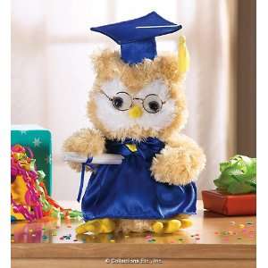  Musical Plush Graduation Owl 