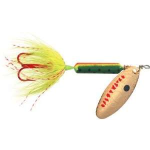 Wordens Single Hook Rooster Tail Lure, 1/16 Ounce, Bumblebee on