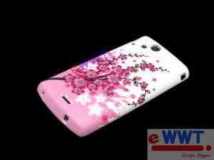 for Sony Ericsson Xperia Arc S Cover Printed Hot Pink Silicon Soft 