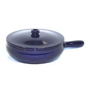  Piral Terracotta 1.5 Quart Shallow Saucepan with Lid in 