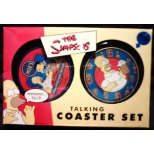  The Simpsons Talking Coaster Set