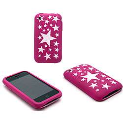 Apple iPhone 3G Pink Stars Image Cover Skin  