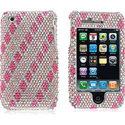 Diamond Rhinestone iPhone 3G Pink Case  