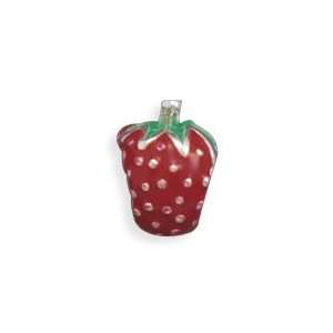  Enamel Strawberry Bead Jewelry