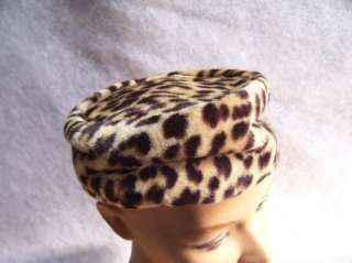 10 Piece Vintage Ladies Hat Lot Velvet,Leopard,Tulle,Floral,  