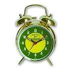john deere twin bell alarm clock by keyclox new green