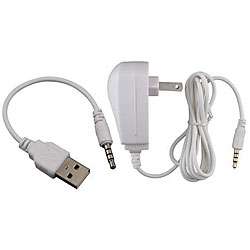 Eforcity Home Wall Charger and USB Cable for iPod Shuffle 2nd gen 