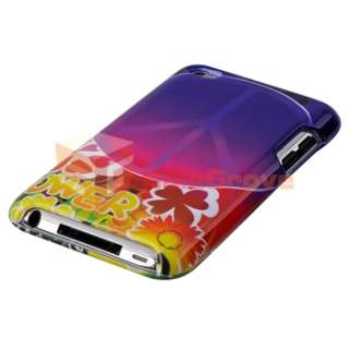   Pack Kit Set Hard Case Holder for Apple iPod Touch 4th Gen 4  