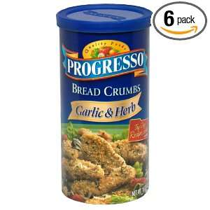 Progresso Breadcrumbs, Garlic Herb Grocery & Gourmet Food