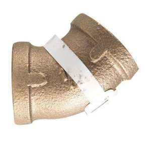  Brass 45 Degree Pipe Elbow (ab100a 45 d)