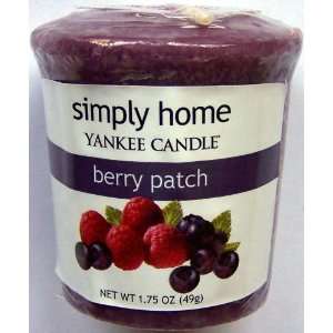   Candle Simply Home Votive Twin Pack   Berry Patch