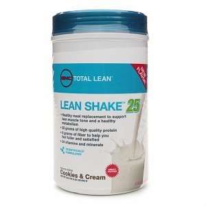  GNC Total Lean Shake 25, Cookies & Cream, 1.83 lb Health 
