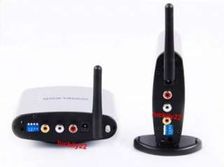Wireless 2.4GHz Audio Video AV Transmitter & Receiver  