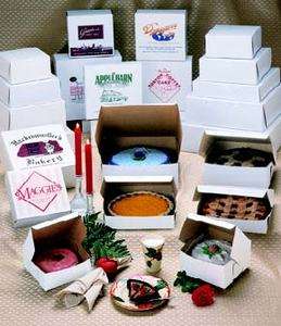 50 Bakery Box 8x8x4 WHITE Cake Pie Cookie Candy Cupcake Favor  