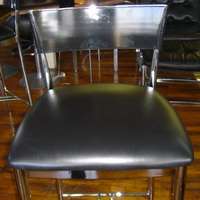 Set of 6 Loewenstein Chrome Bar Stools PRICE REDUCED  