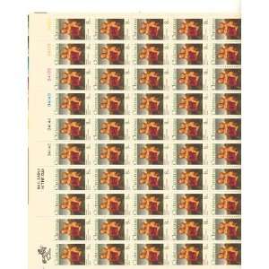 Small Cowper Madonna Full Sheet of 50 X 8 Cent Us Postage Stamps Scot 