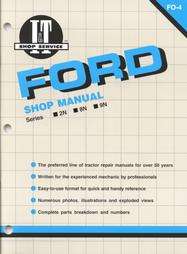 Ford Shop Manual Series 2N, 8N, 9N/Fo 4  