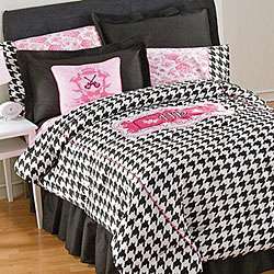 Hillary Duff Houndstooth Comforter  