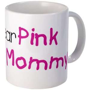   Drink Cup) Cancer I Wear Pink Ribbon For My Mommy 