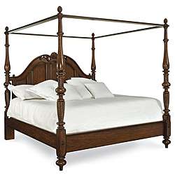British Heritage California King Poster Bed with Canopy   