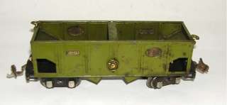   Prewar No. 816 O Gauge Olive Green Hopper Car  (DP)  