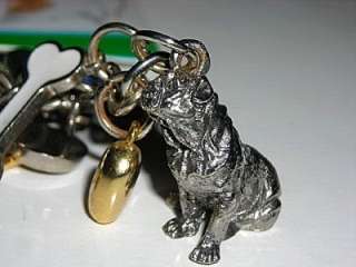 Little Gifts® Dog Key Chain w/Charms~Various Dogs~NWT  