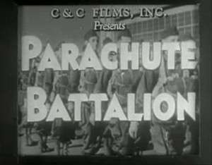 Parachute Battalion DVD 1941 Robert Preston RARE Drama Edmond OBrien 