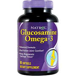   Glucosamine Omega 3 Pills (Pack of 2 90 count Bottles)  