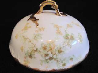 Antique Elite Limoges Covered Butter Dish 2 Piece  