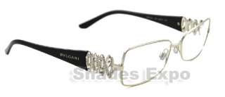 NEW BVLGARI EYEGLASSES BV 2075B BLACK 102 54MM  