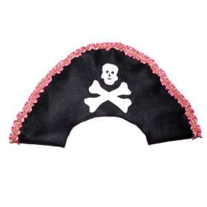  Girls Pirate Hat with Jolly Roger Toys & Games