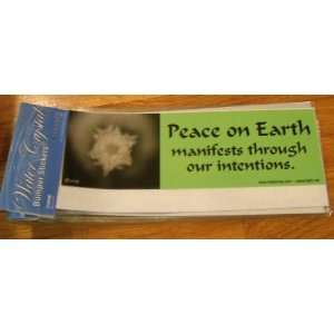 Water Crystal Bumper Stickers