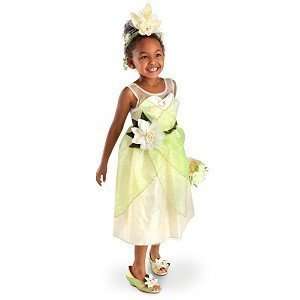  Tiana Costume Dress Gown XS [ 4 ] for Toddler Girls from Princess 