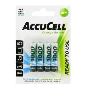   Low Self Discharge Rechargeable Batteries (4 Pack) Electronics