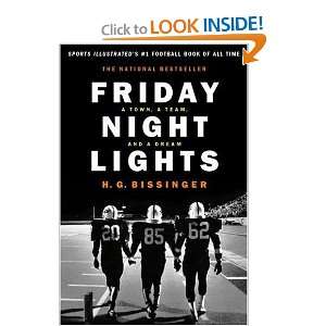   NIGHT LIGHTS A TOWN, A TEAM, AND A DREAM H. G. Bissinger Books