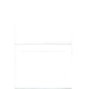  A6 Strathmore Foldover Cards Bright White Wove 80lb Cover 