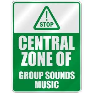  STOP  CENTRAL ZONE OF GROUP SOUNDS  PARKING SIGN MUSIC 