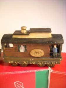 1998 PENNEYS HOME TOWN EXPRESS 5 CAR CHRISTMAS TRAIN  