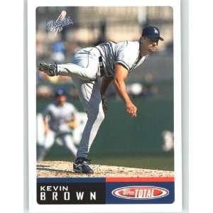  2002 Topps Total #80 Kevin Brown   Los Angeles Dodgers 