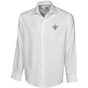   & Buck New Orleans Saints White Epic Long Sleeve Button Down Shirt