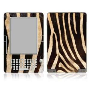 Zebra Print Decorative Protector Skin Decal Sticker for  Kindle 
