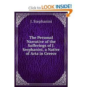   Native of Arta in Greece J. Stephanini  Books
