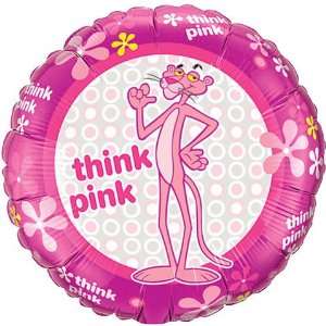  18 Pink Panther Think Pink Balloon (1 ct) Toys & Games